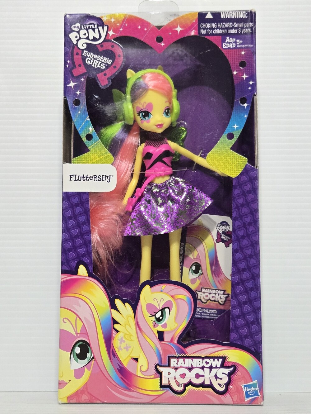 My Little Pony Fluttershy Equestria Girls Doll New